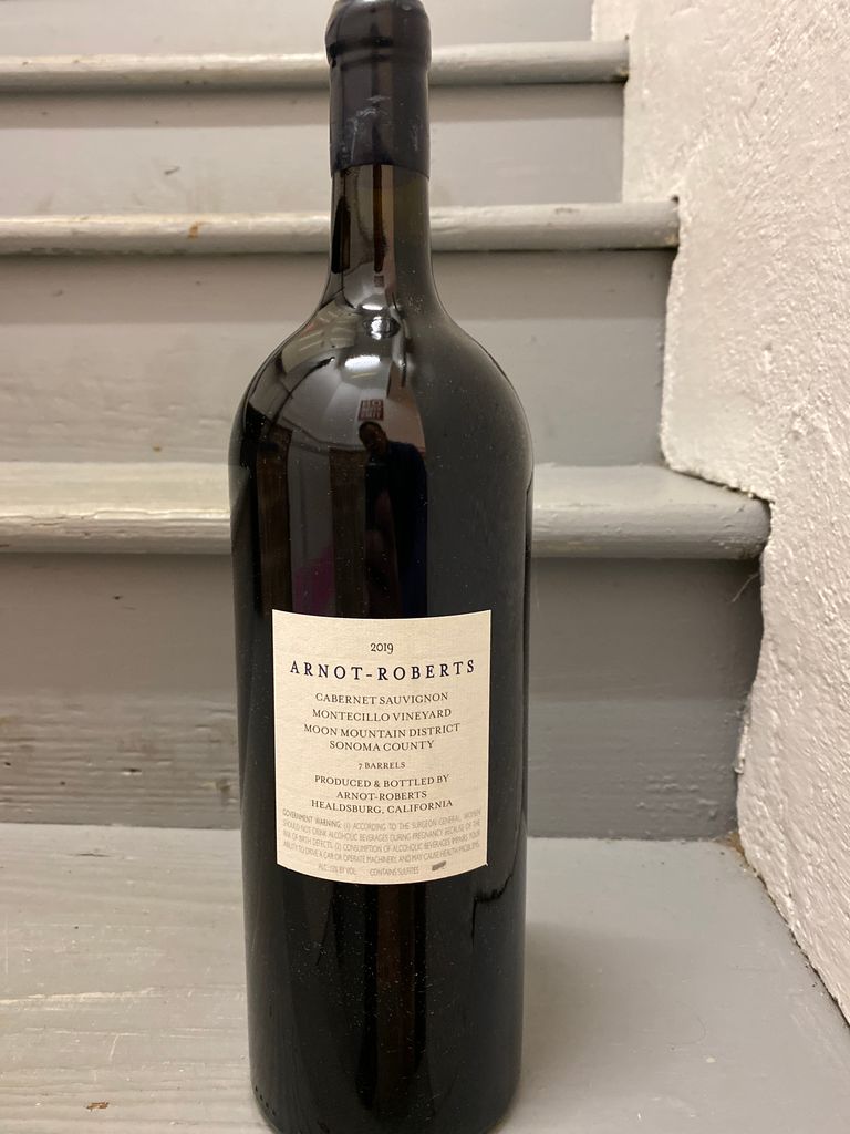 Arnot-Roberts 2019 Cabernet Sauvignon Montecillo Vineyard