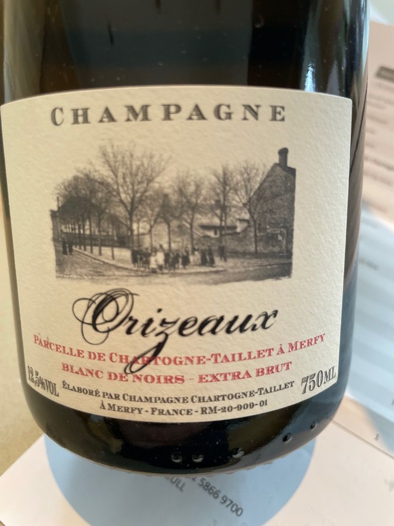 Chartogne-Taillet 2015 Champagne Extra Brut Orizeaux