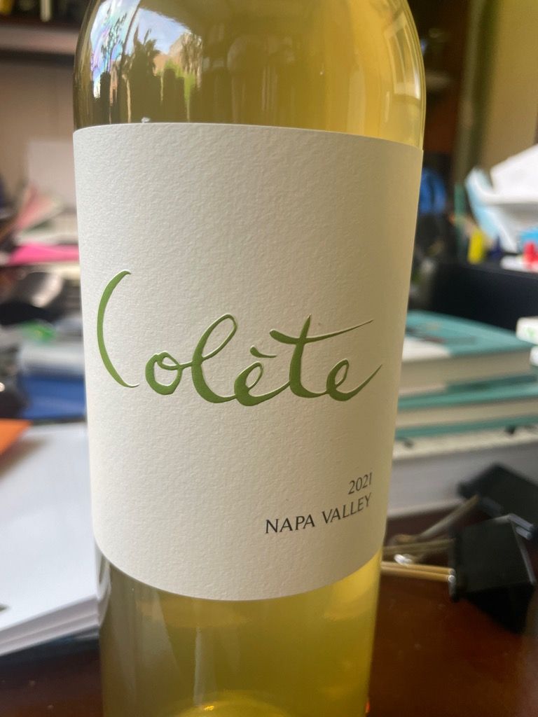 Colète 2021 Sémillon Sauvignon Blanc Napa Valley