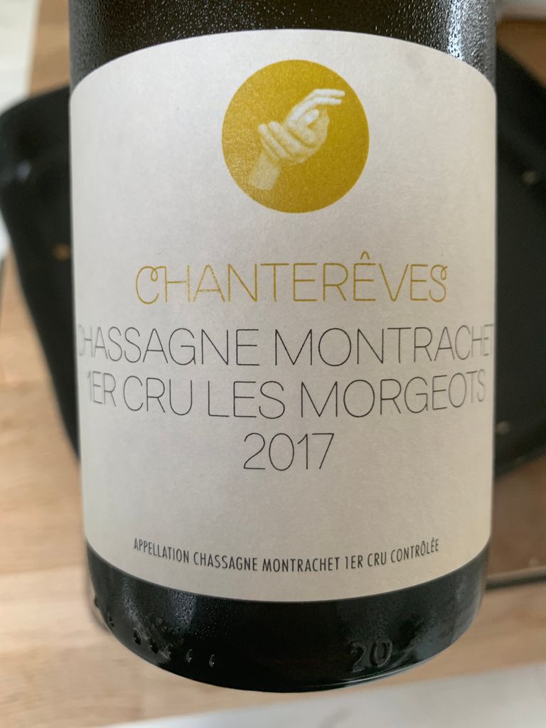 Domaine Chanterêves 2017 Chassagne-Montrachet 1er Cru Les Morgeots