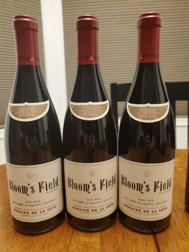 Domaine de la Côte 2018 Pinot Noir Bloom's Field