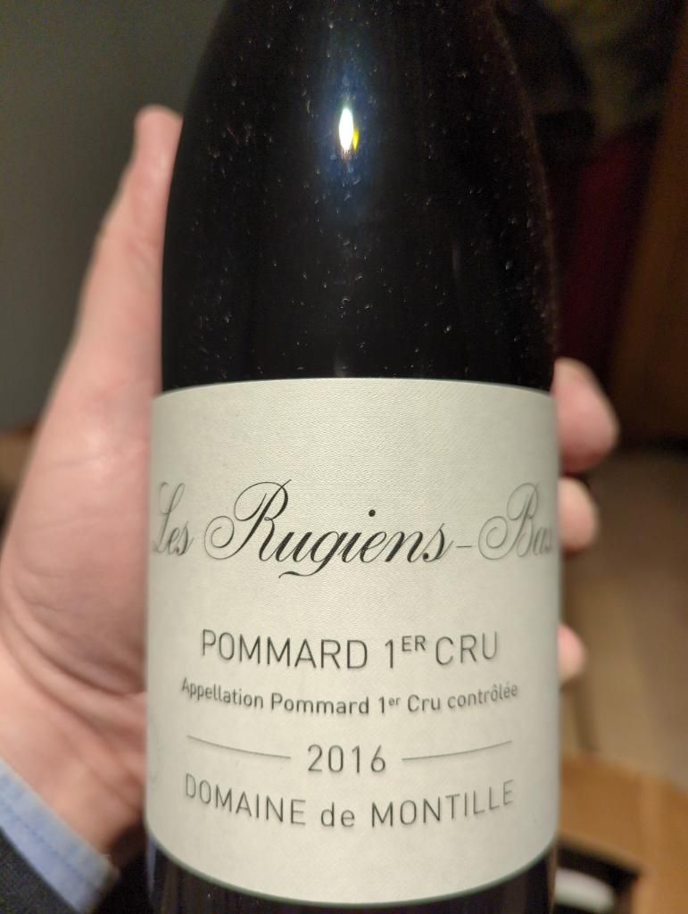 Domaine de Montille 2016 Pommard 1er Cru Rugiens-Bas
