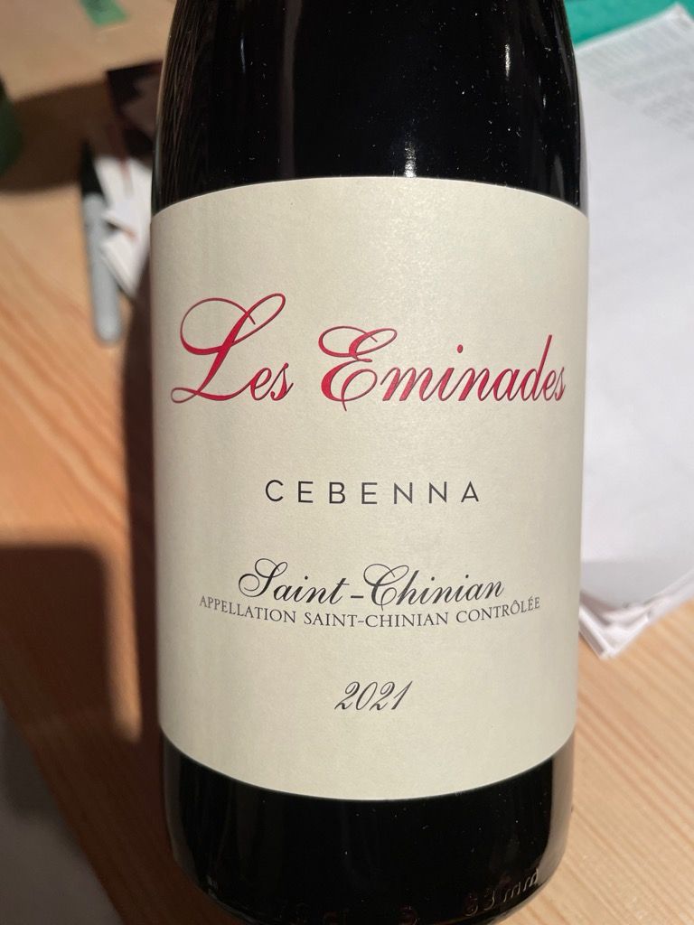 Domaine Les Eminades 2024 Saint-Chinian Cebenna
