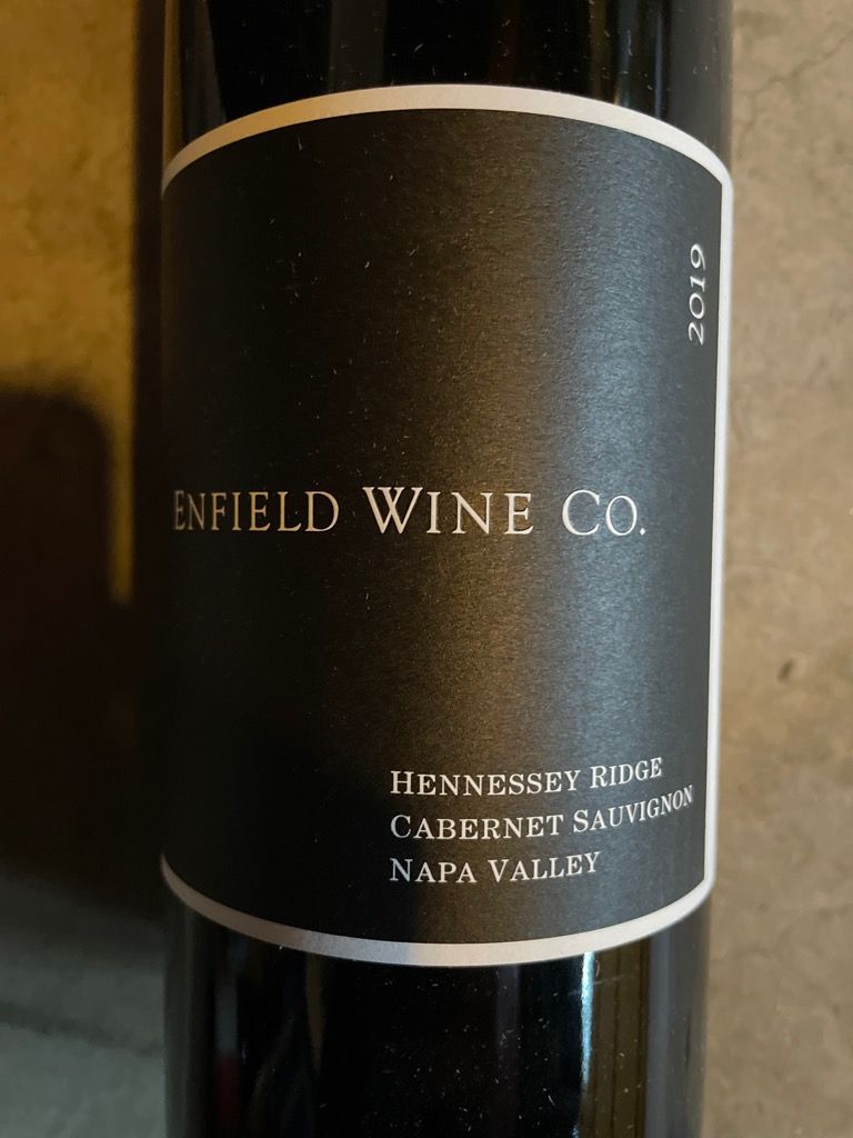 Enfield Wine Co. 2019 Cabernet Sauvignon Hennessey Ridge