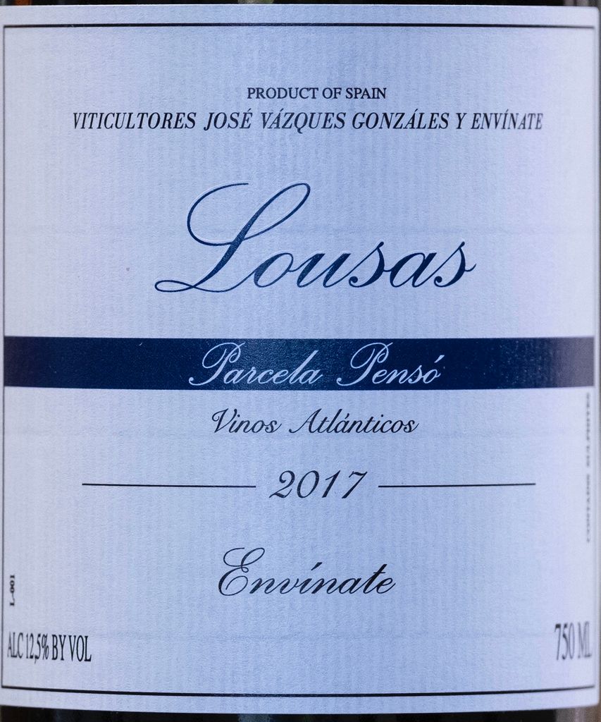 Envínate 2017 Ribeira Sacra Lousas Parcela Penso