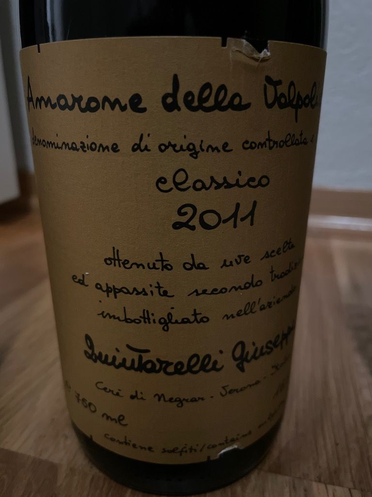 Giuseppe Quintarelli 2011 Amarone della Valpolicella Classico