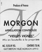 Guy Breton 2024 Morgon Vieilles Vignes