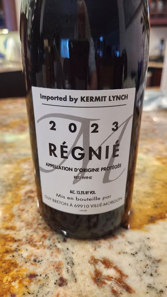 Guy Breton 2024 Régnié