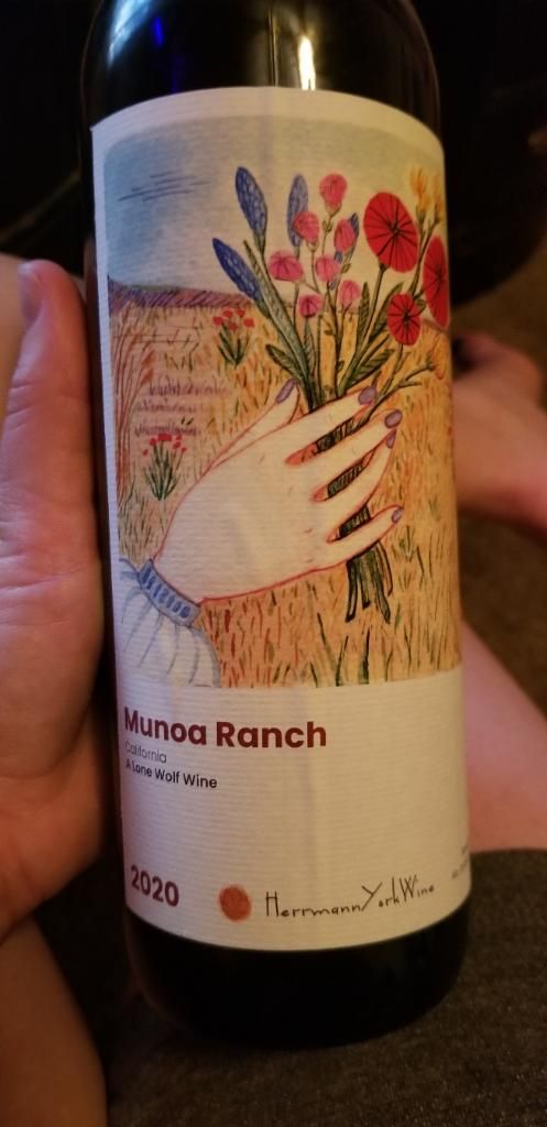 Herrmann York Wine 2020 Mission A Lone Wolf Wine Bob Munoa Ranch