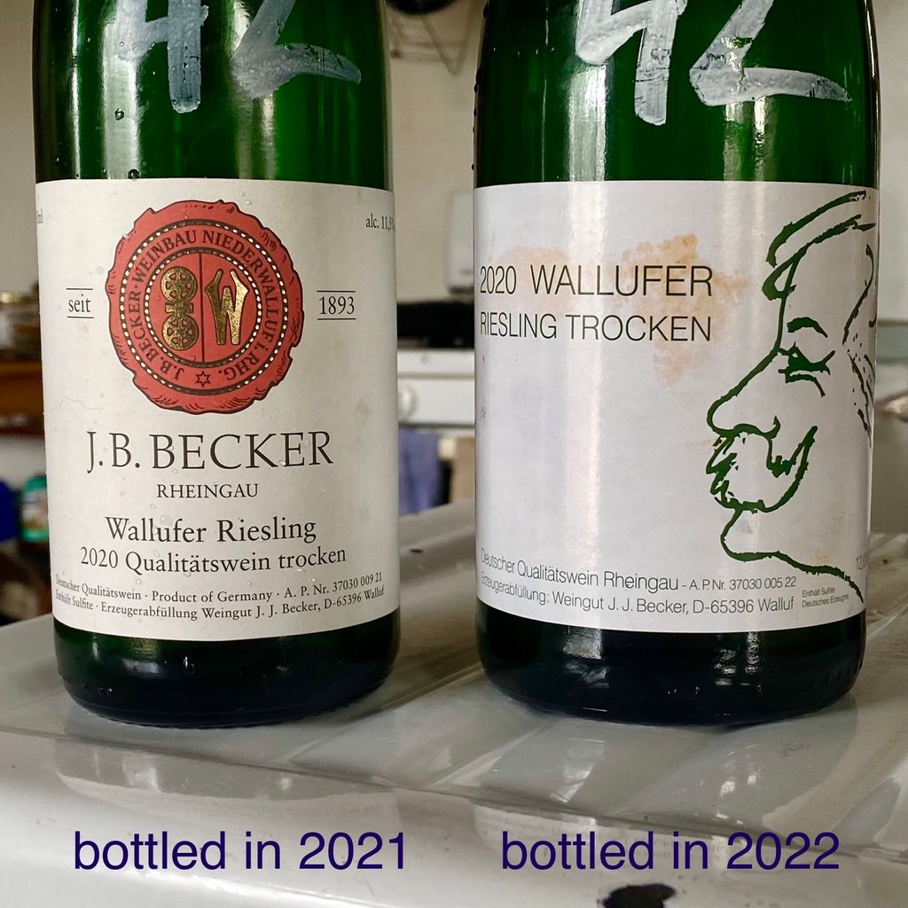 J.B. Becker 2020 Wallufer Riesling trocken