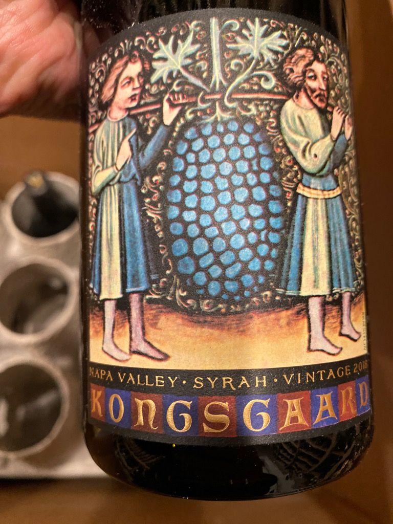 Kongsgaard 2018 Syrah Hudson Vineyard