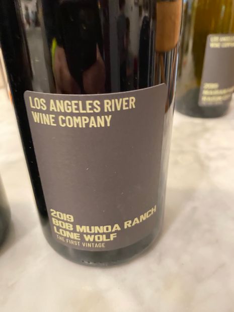 Los Angeles River Wine Company 2019 Mission Lone Wolf Bob Munoa Ranch
