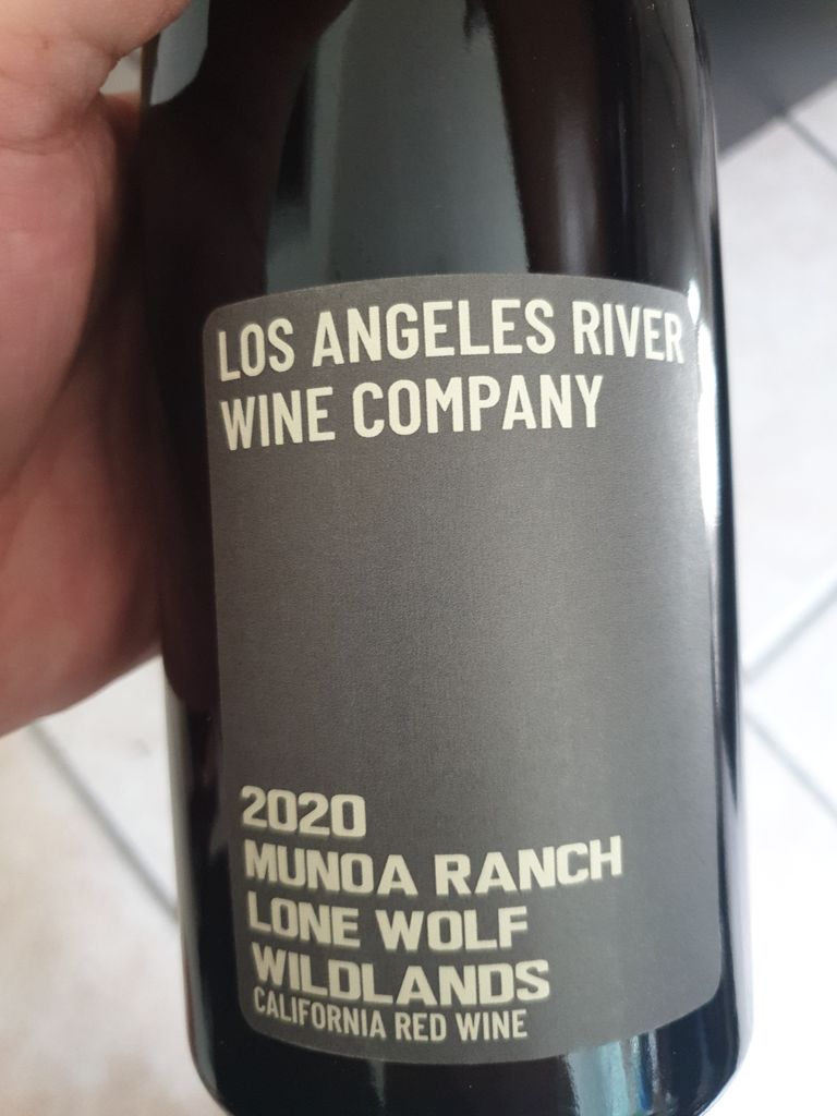 Los Angeles River Wine Company 2020 Mission Lone Wolf Wildlands Bob Munoa Ranch