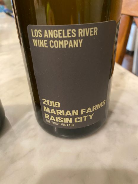 Los Angeles River Wine Company 2020 Palomino Fino Raisin City Marian Farms