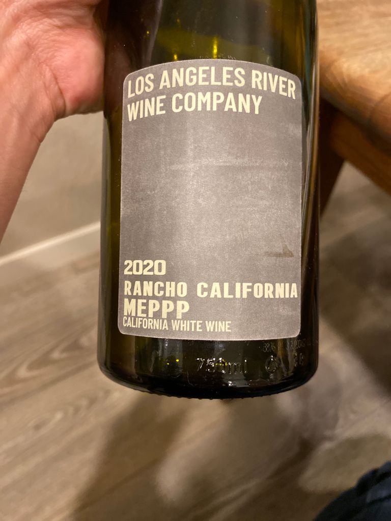 Los Angeles River Wine Company 2020 Pecorino M.E.P.P.P. Rancho California