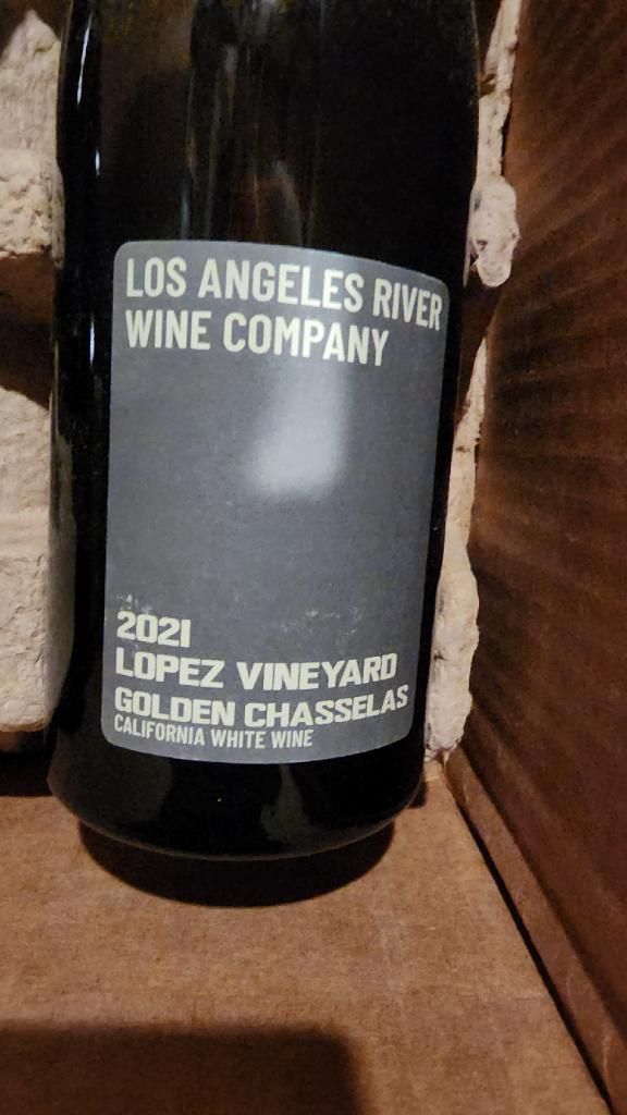 Los Angeles River Wine Company 2021 Golden Chasselas Lopez Vineyard