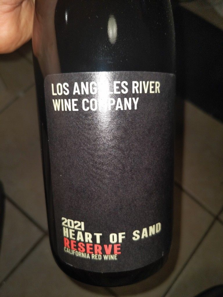 Los Angeles River Wine Company 2021 Grenache Heart of Sand Reserve Francis Road