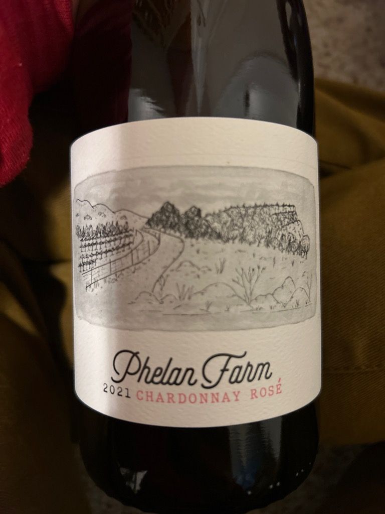 Phelan Farm (Rajat Parr) 2021 Chardonnay Rose Rosé
