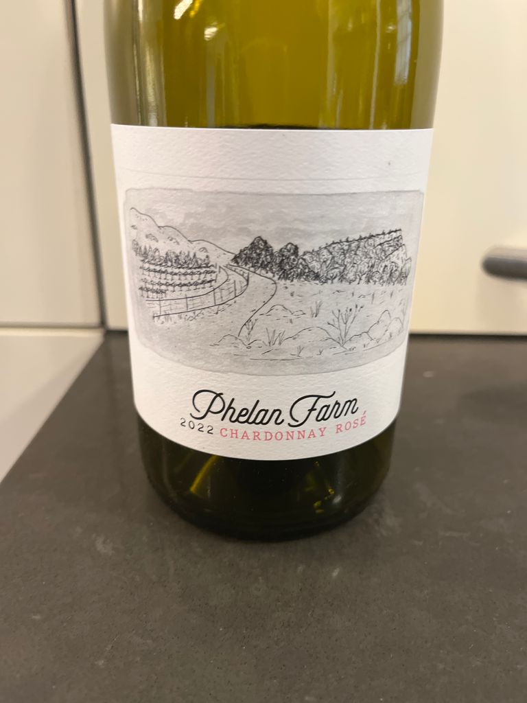 Phelan Farm (Rajat Parr) 2022 Chardonnay Rose Rosé