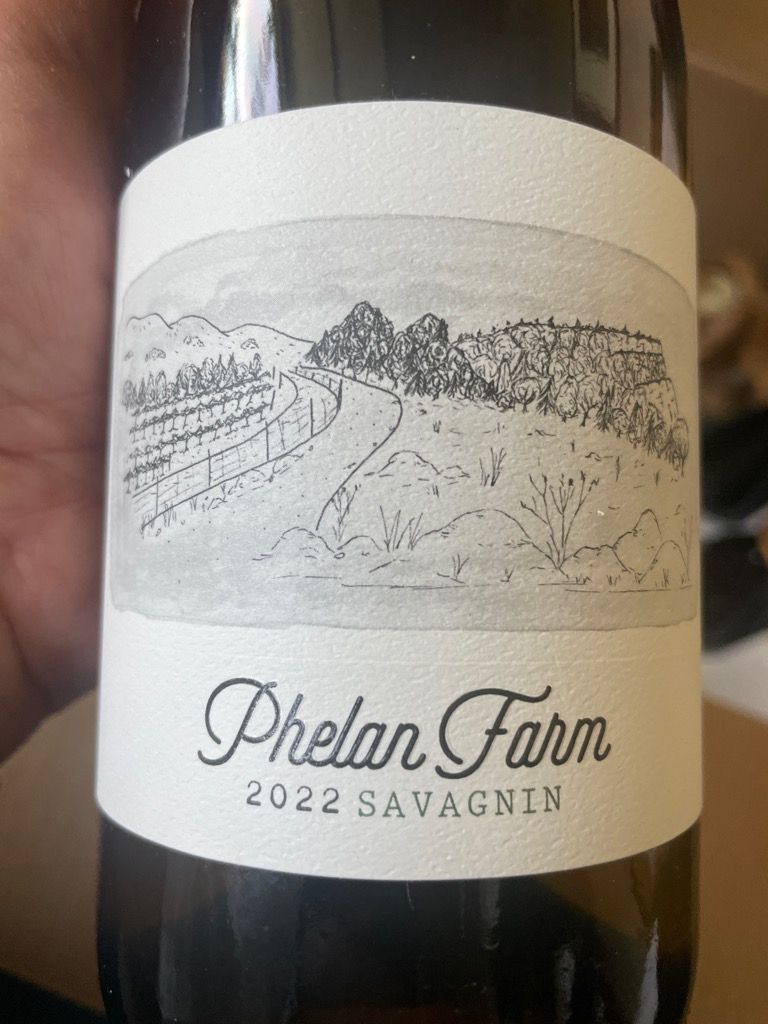 Phelan Farm (Rajat Parr) 2022 Savagnin