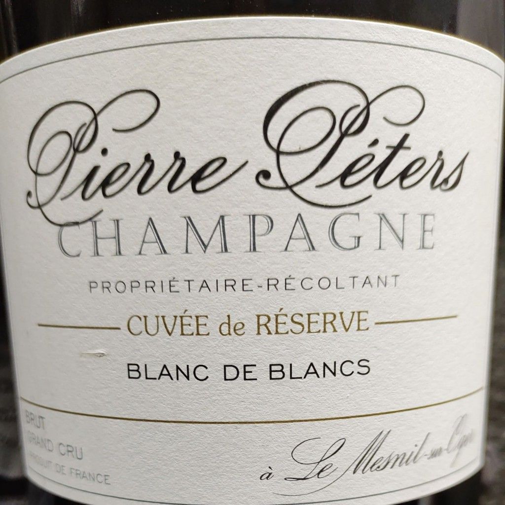 Pierre Péters 1001 Champagne Grand Cru Blanc de Blancs Cuvée de Réserve