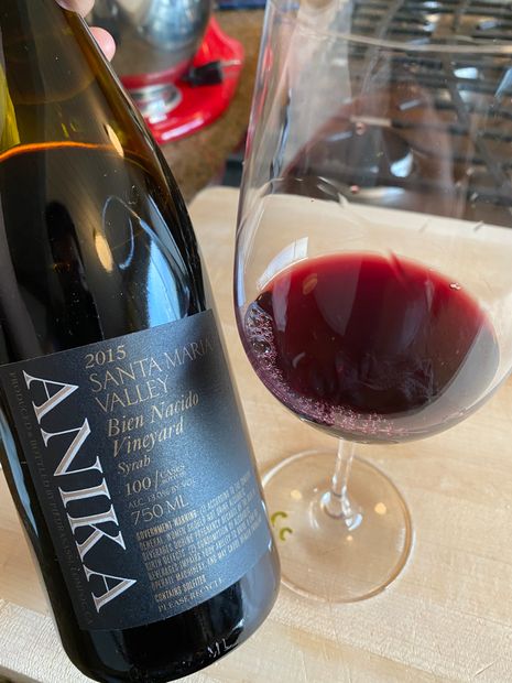 Rajat Parr Wine Club 2015 Syrah Anika Bien Nacido Vineyard