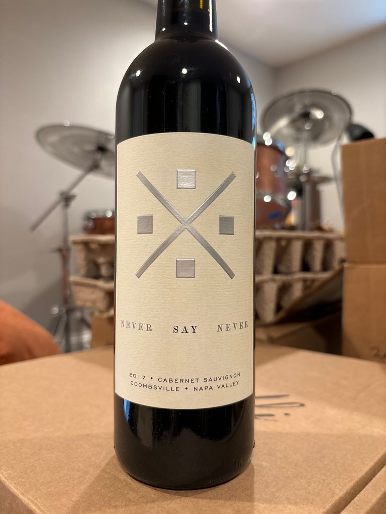 Rajat Parr Wine Club 2017 Cabernet Sauvignon Never Say Never Dead Fred Vineyard