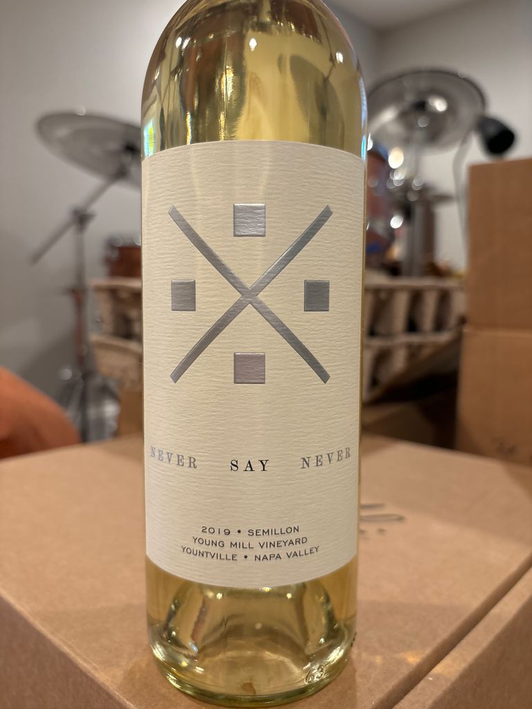Rajat Parr Wine Club 2019 Sémillon Never Say Never Yount Mill Vineyard