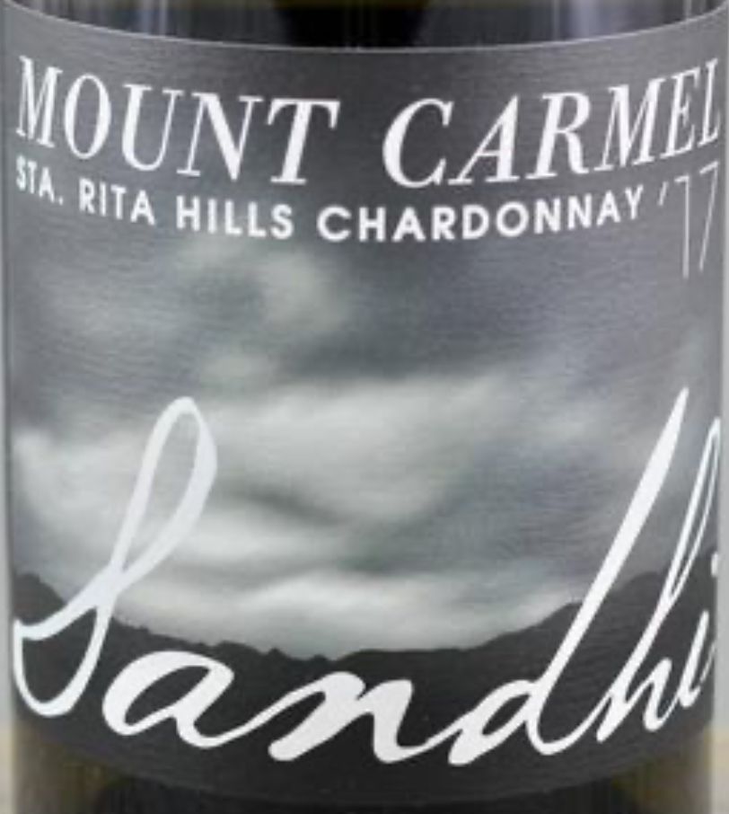 Sandhi Wines 2017 Chardonnay Mt. Carmel