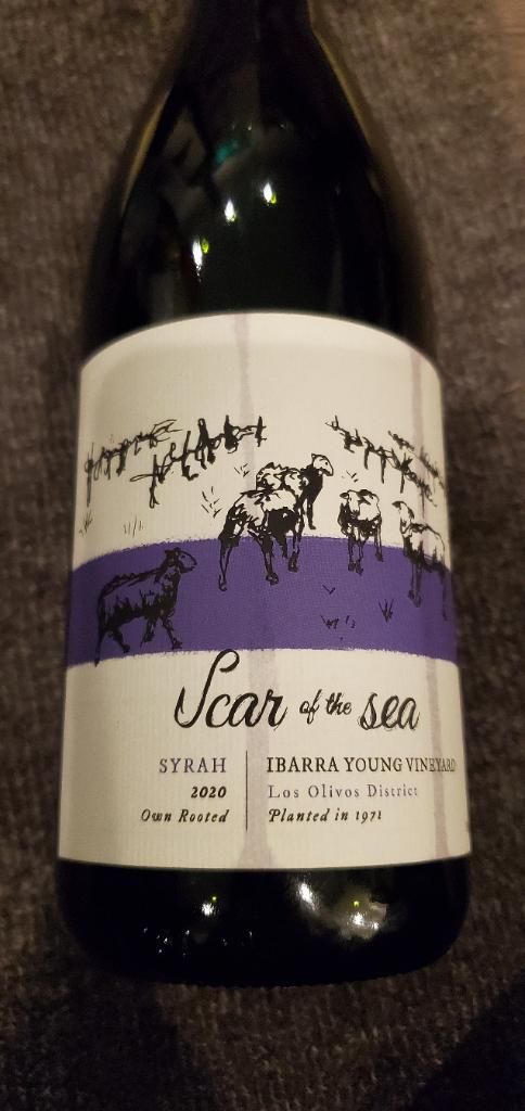 Scar of the Sea Wines 2020 Syrah Ibarra-Young Vineyard