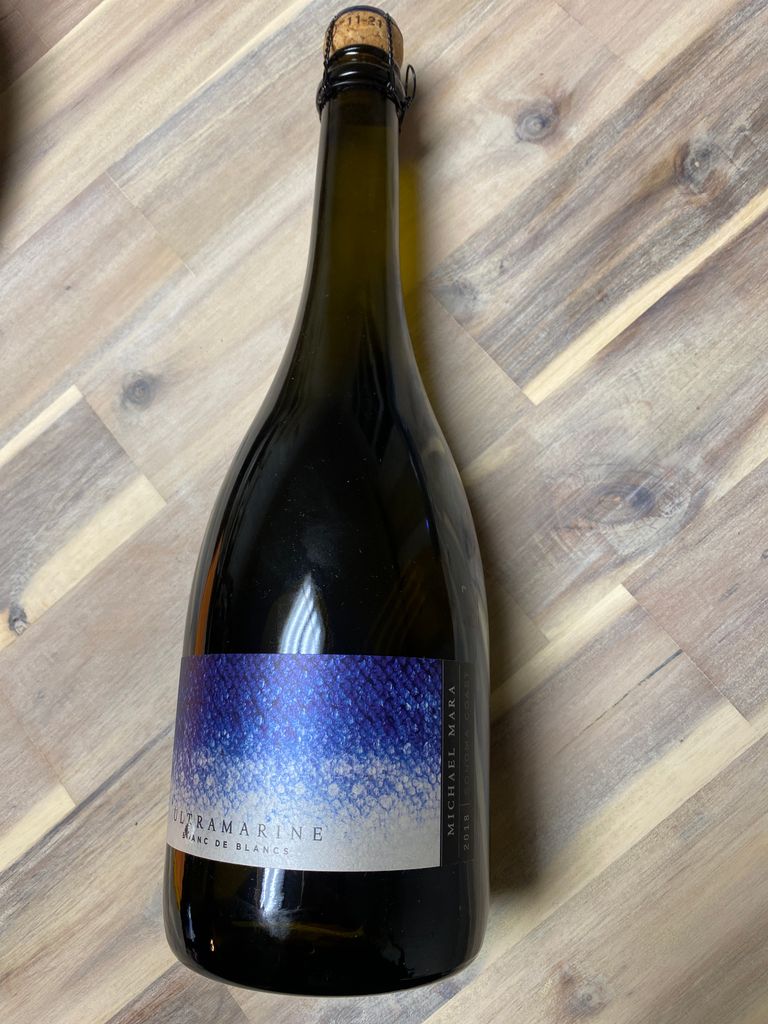 Ultramarine 2018 Blanc de Blancs Michael Mara Sonoma Coast