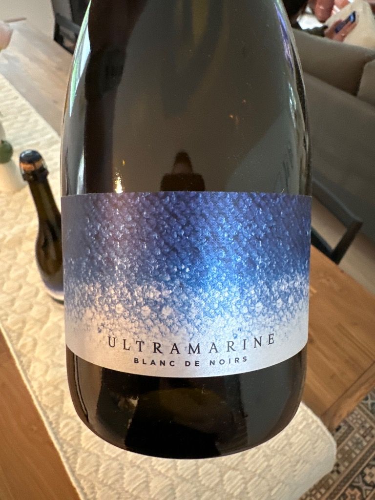 Ultramarine 2018 Blanc de Noirs Heintz Vineyard Sonoma Coast