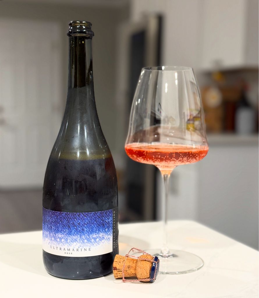 Ultramarine 2021 Sparkling Rosé Hirsch Vineyard